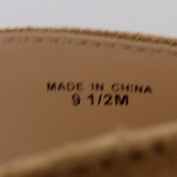 Kate Spade New York Slide Wedge Sandals Espadrille 4" Heel Suede Size 9.5 Thea - Picture 5 of 11